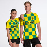 Flight Jersey Checkers - Yellow
